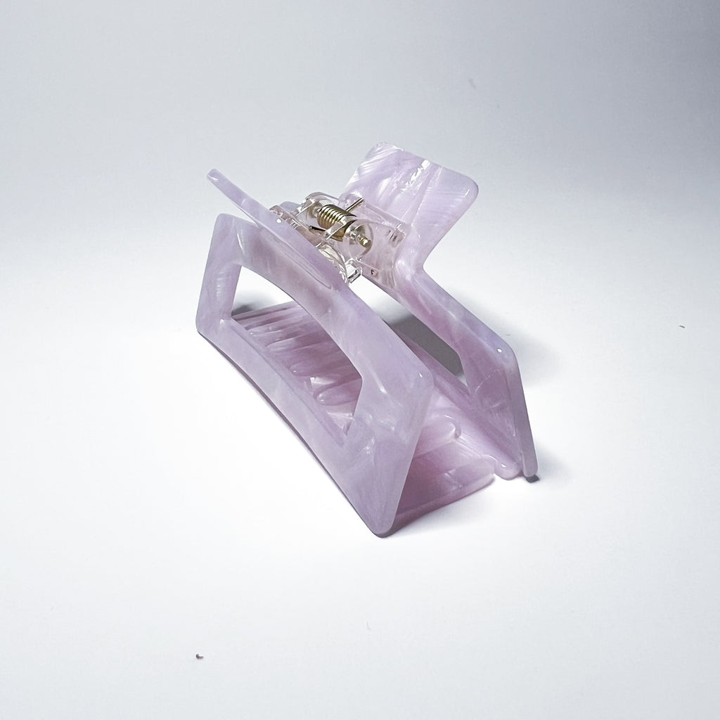 Ice Lilac Midi Claw Clip