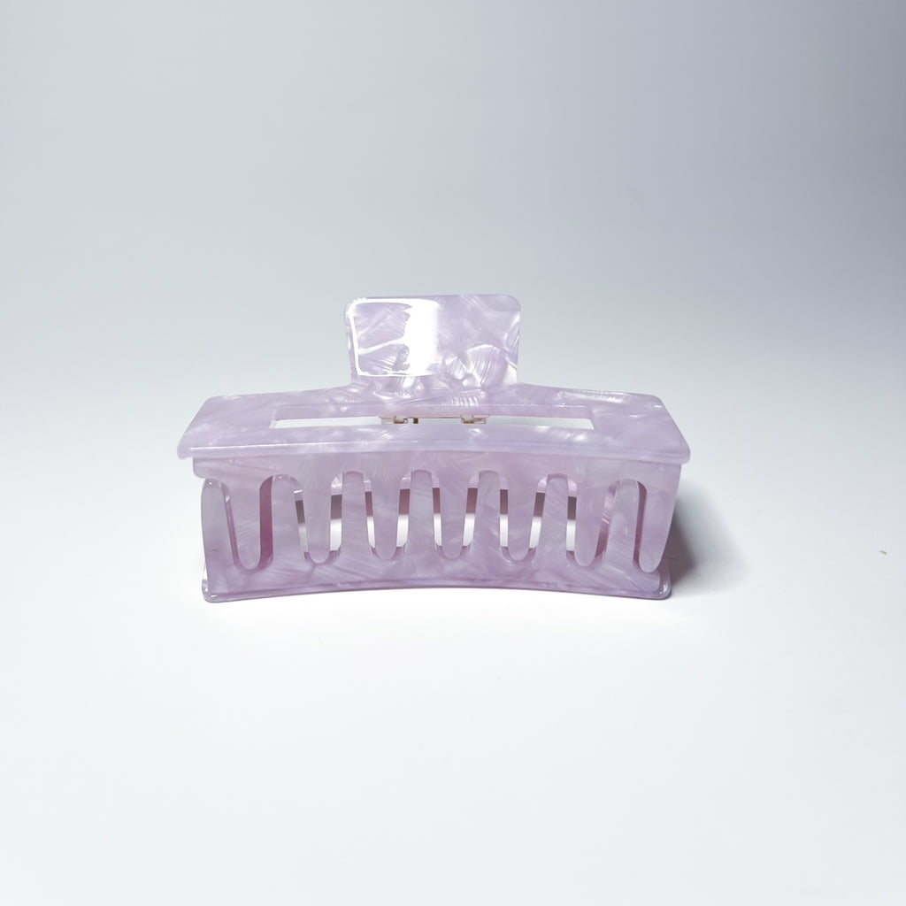 Ice Lilac Midi Claw Clip