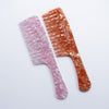 Pink Wide Tooth Shower Comb